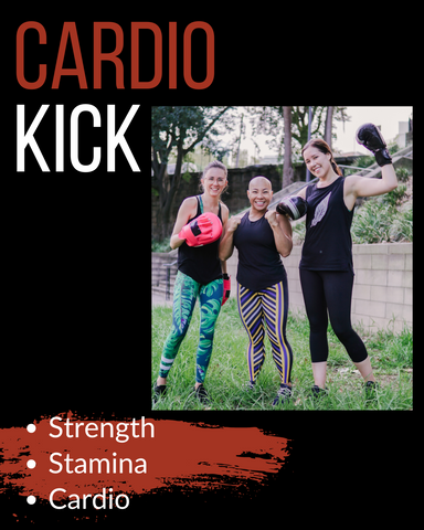 CardioKICK (Kickboxing-Style Bootcamp)